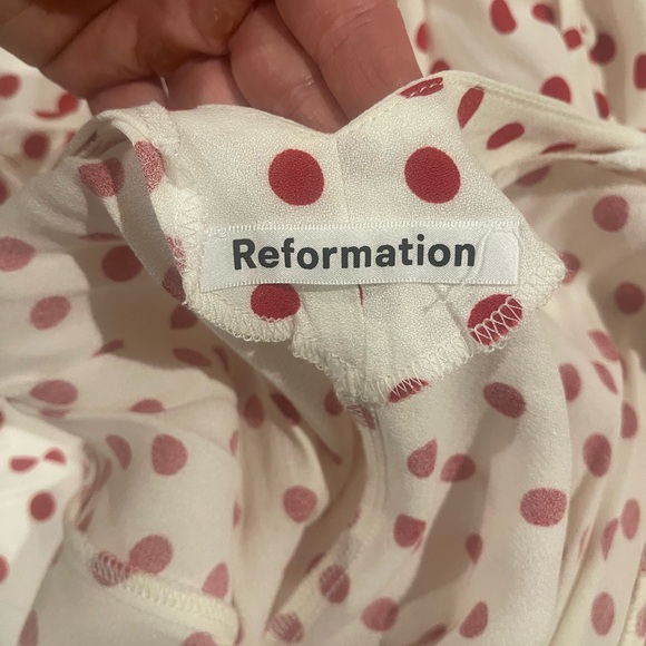 NWOT Reformation Kat Midi Dress - Picture 4 of 8